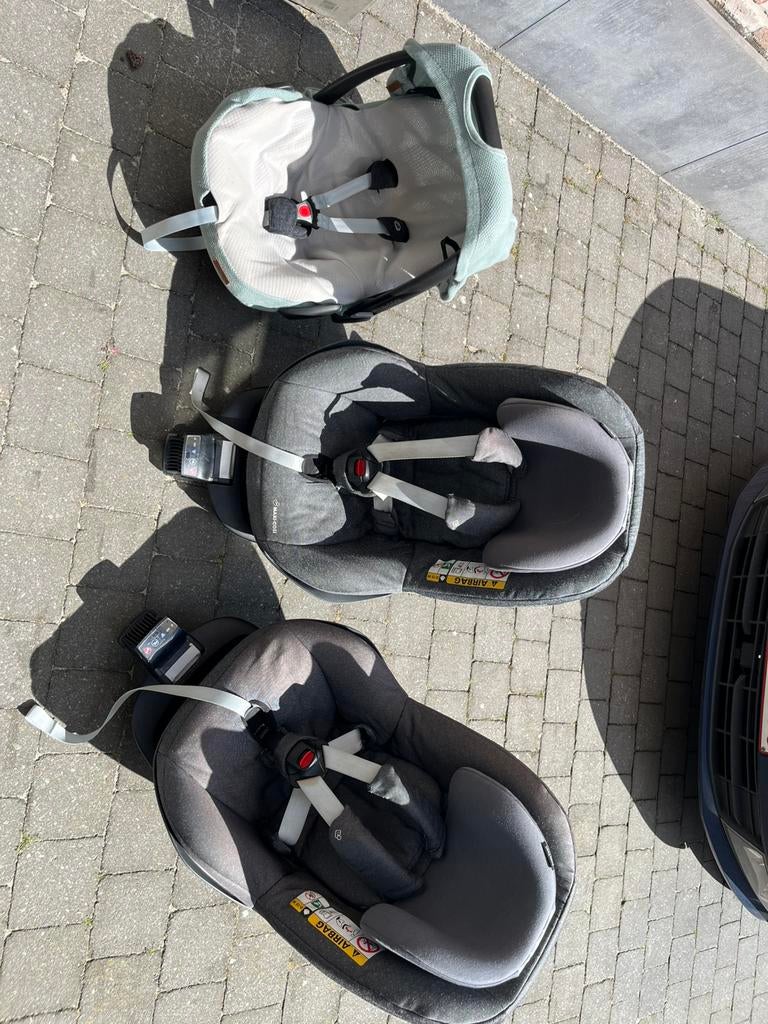 Maxi cosi autostoel 2 way fix, Ophalen, Gebruikt, 0 t/m 18 kg, Isofix