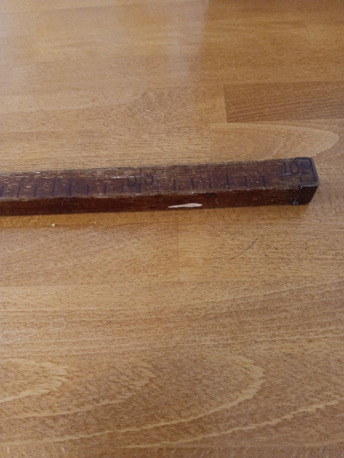 Meetstok, Ophalen