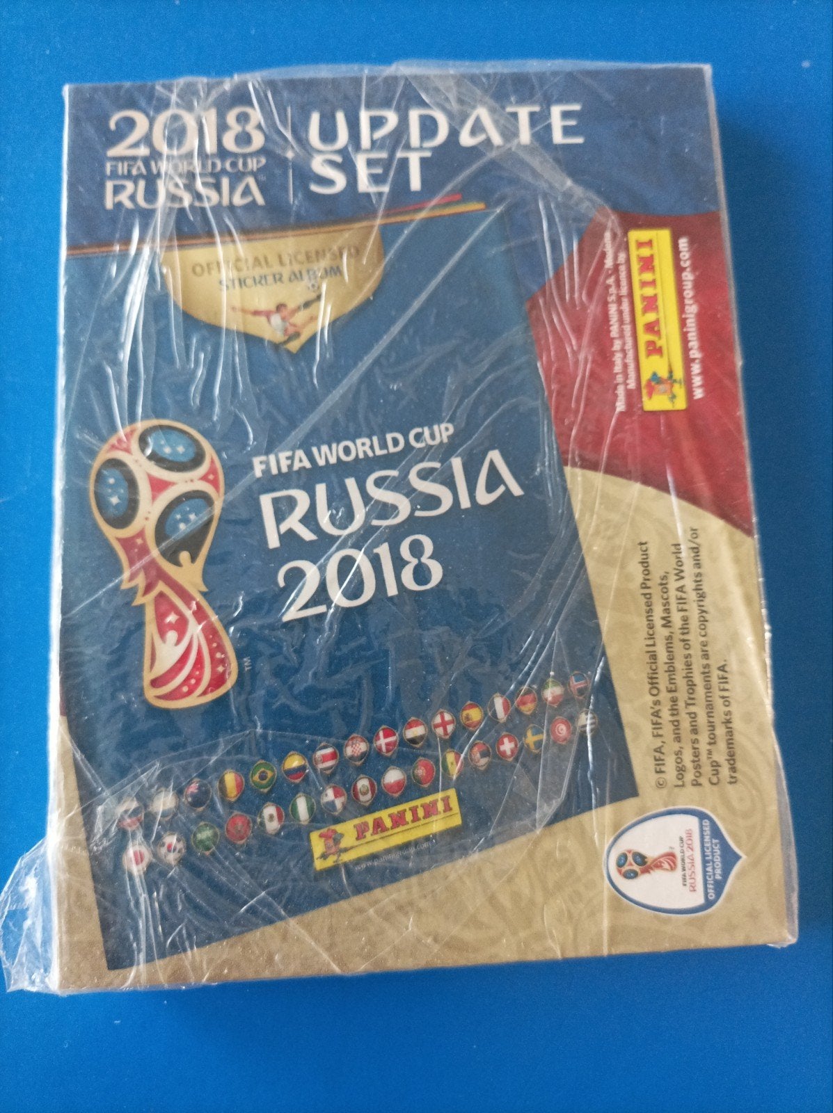 Panini, Coupe du Monde de la FIFA, Russie 2018, mise à jour, Enlèvement ou Envoi