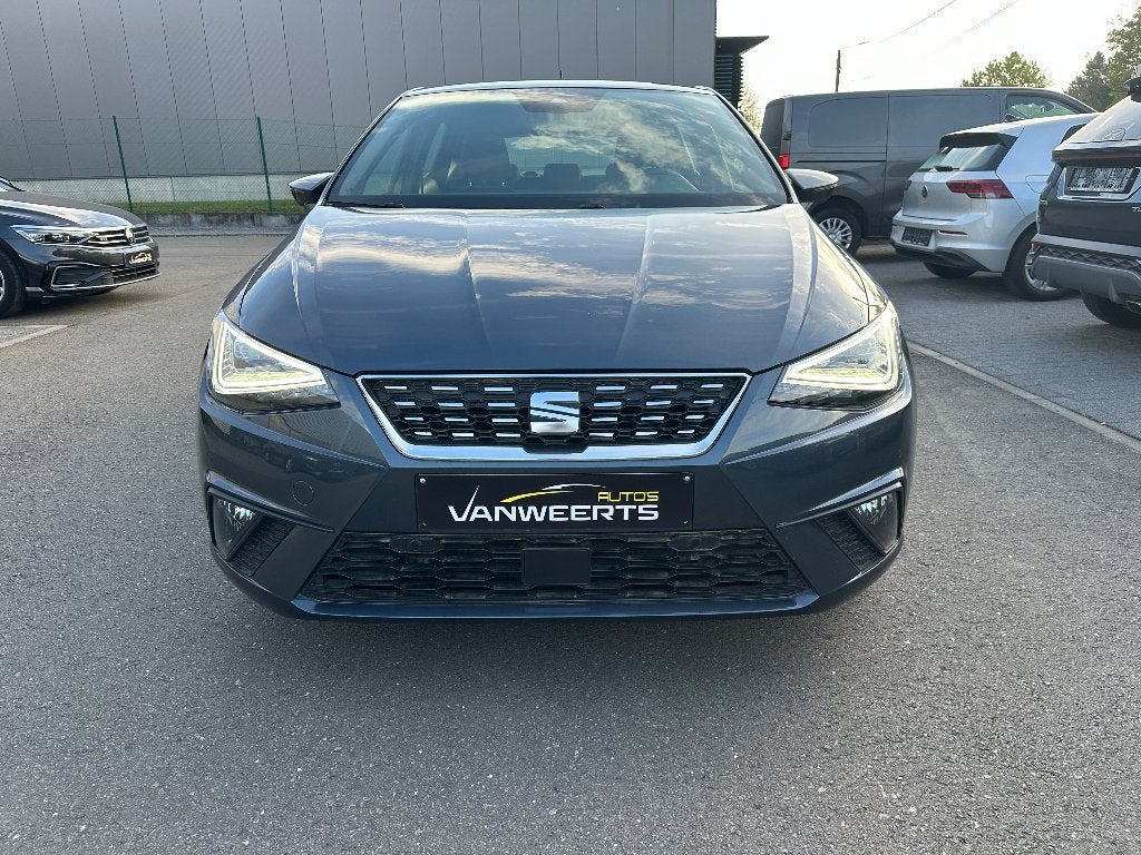 Seat ibiza, 1.0 TSI, AUTOMAAT, 110 pk, CARPLAY/ CAMERA/ LED, Autos, Seat, 1229 kg, Argent ou Gris, Euro 6, Entreprise