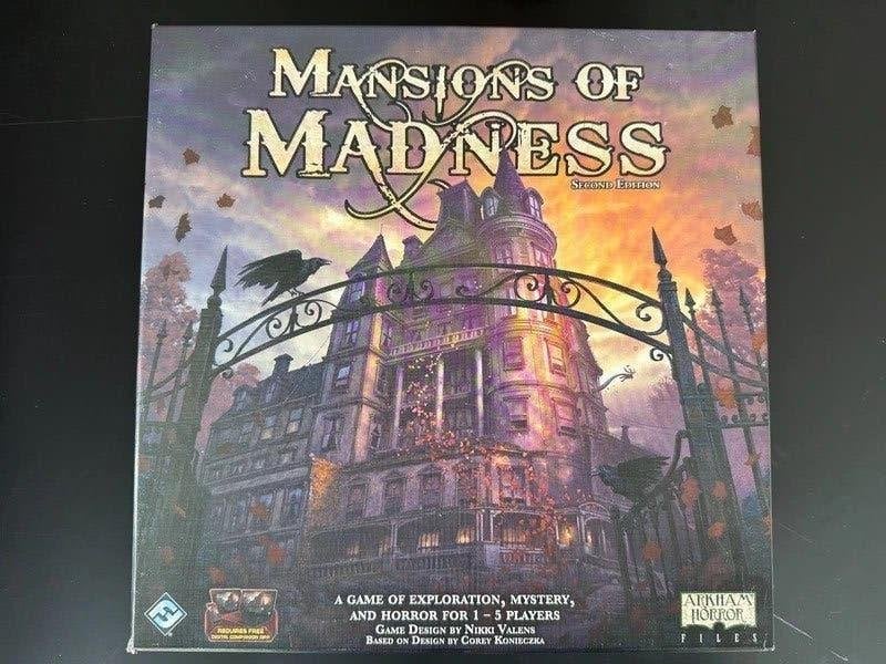 Mansions of Madness Second Edition - Lovecraft bordspel, Hobby en Vrije tijd, Gezelschapsspellen | Bordspellen, Een of twee spelers