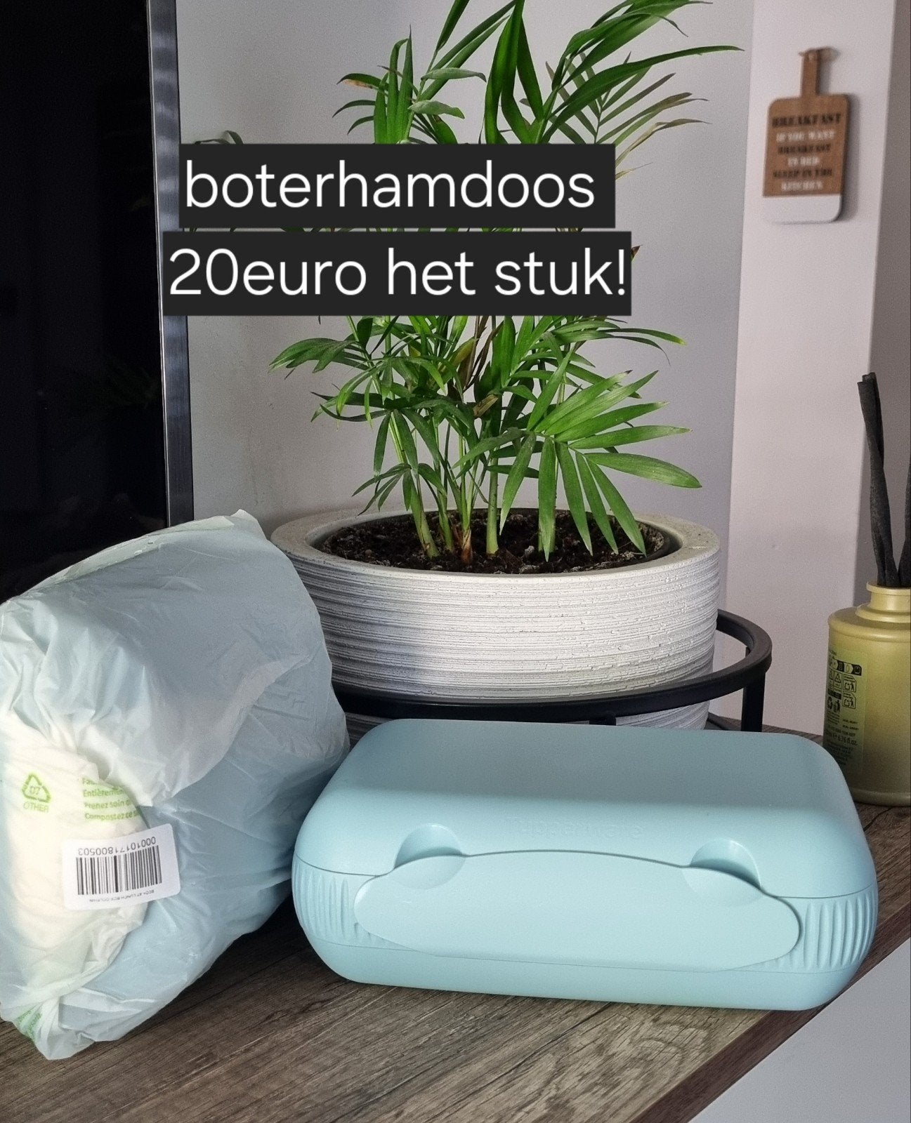 tupperware boterhamdoos Nieuw 20euro, Ophalen of Verzenden