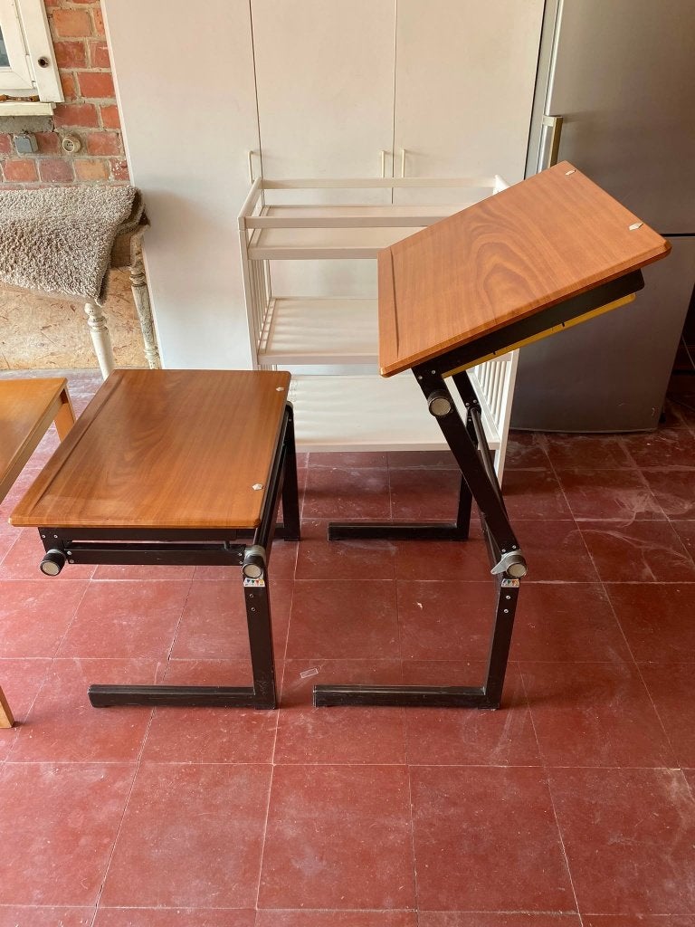 Bureau/bureau à dessin (2 pièces), Enlèvement, Utilisé