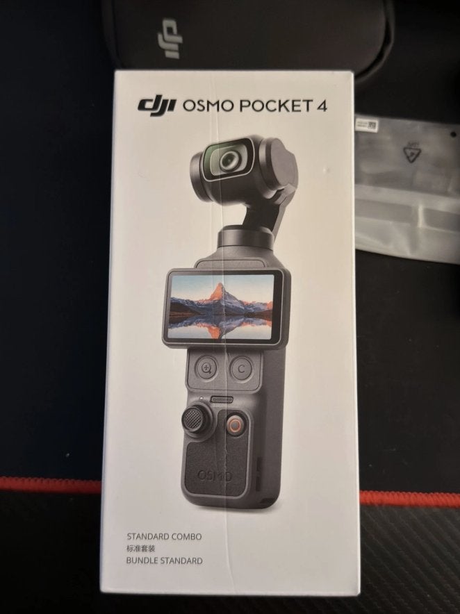 DJI Osmo Pocket 4 avec accessoires et accessoires, Enlèvement ou Envoi, Comme neuf, Autres marques