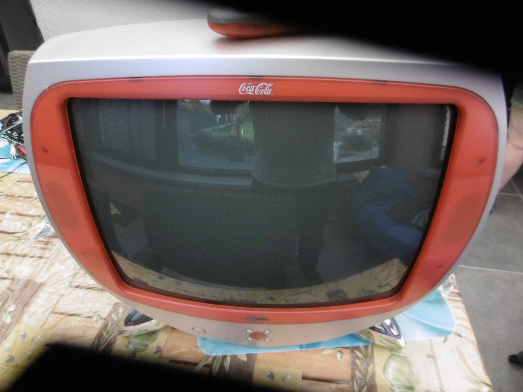 TV coca cola, TV, Hi-fi & Vidéo, Enlèvement, Utilisé, 40 à 60 cm, Autres marques