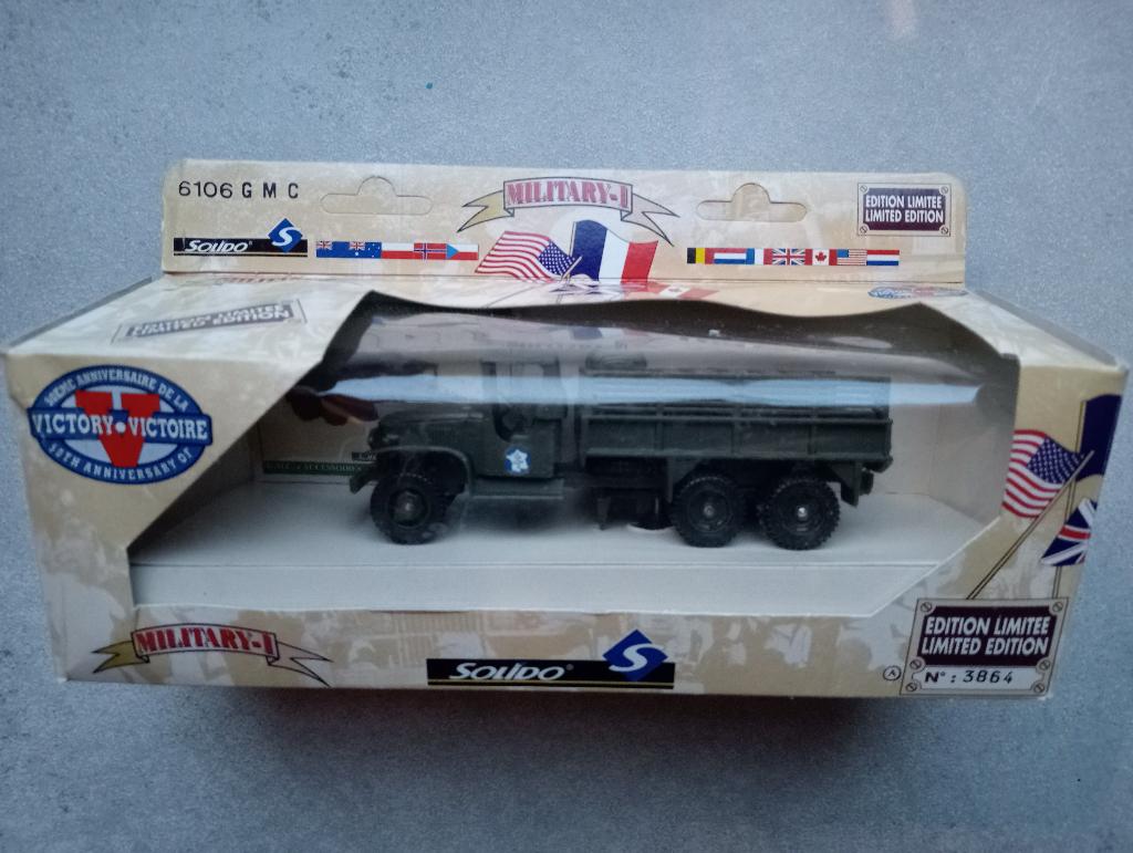 6106 GMC & accessoires - Jerrican (Solido), Hobby & Loisirs créatifs, Voitures miniatures | 1:50, Neuf, Bus ou Camion, Autres marques
