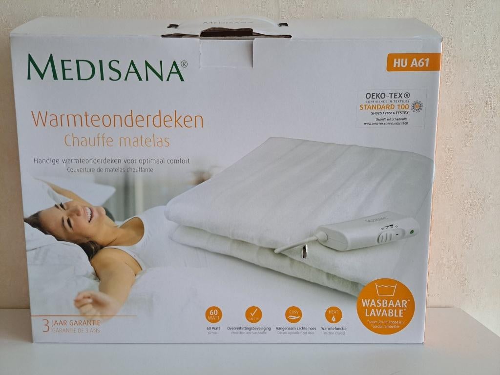 nieuw elektrisch onderdeken, Huis en Inrichting, Slaapkamer | Beddengoed, Ophalen, Wit, Overige typen, Nieuw