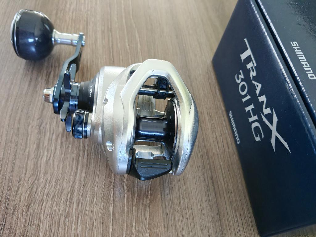 Shimano Tranx 301 HG reel baitcaster snoek, Watersport en Boten, Hengelsport | Roofvissen, Ophalen, Gebruikt, Molen