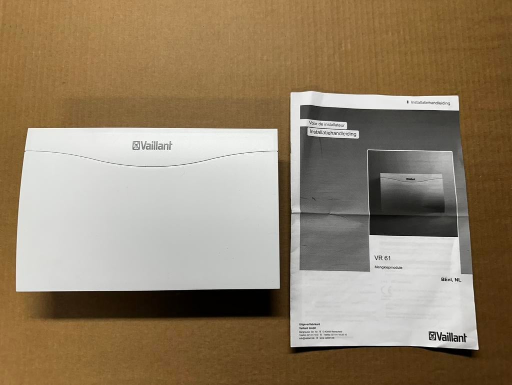 Vaillant mengklepmodule VR61, Ophalen, Gebruikt