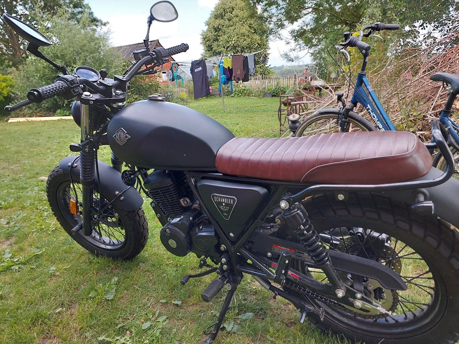 Archive Scrambler 125cc, Enlèvement