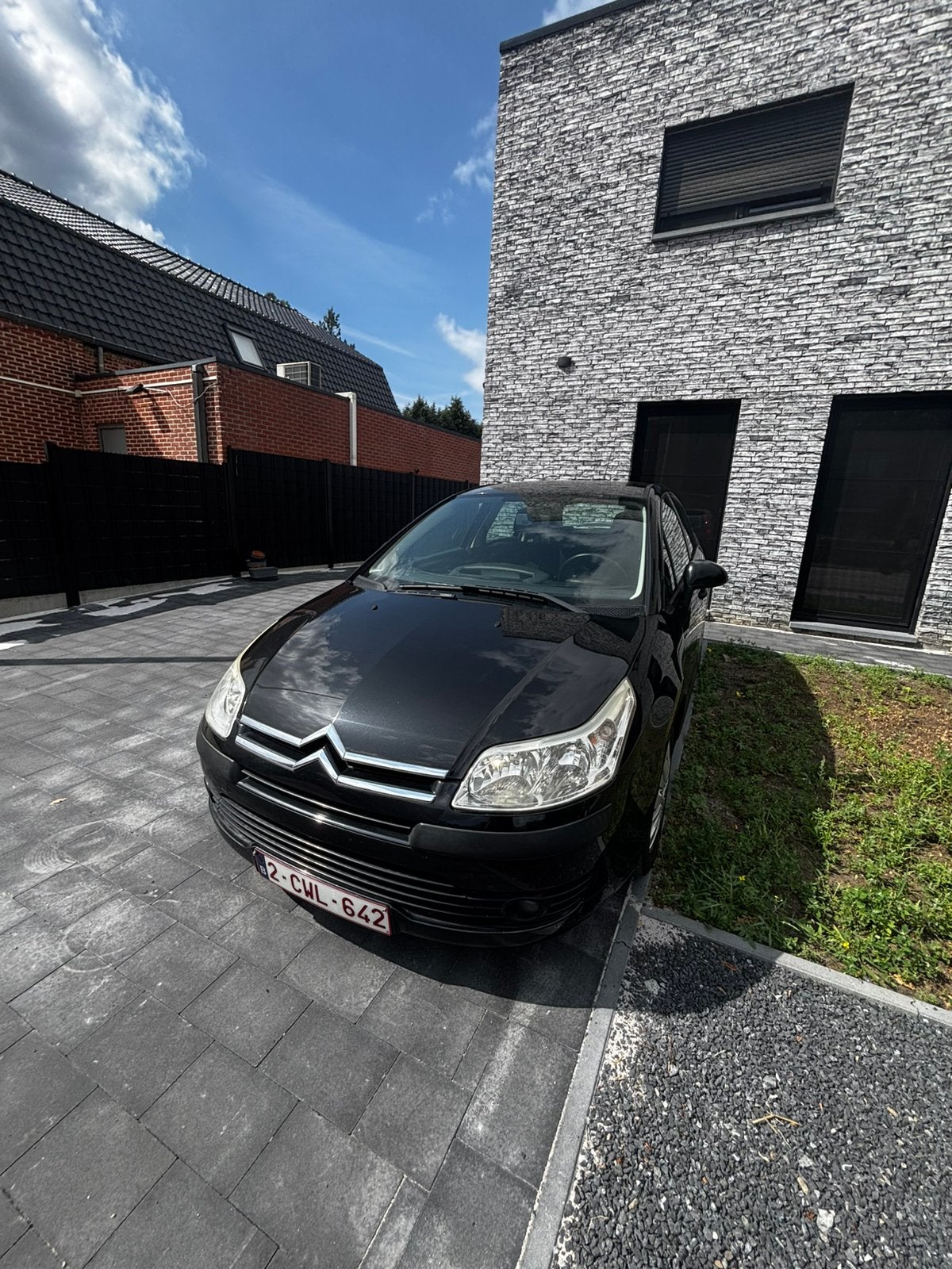 Citroen c4, Auto's, Citroën, 4 deurs, 4 cilinders, Zwart, Grijs