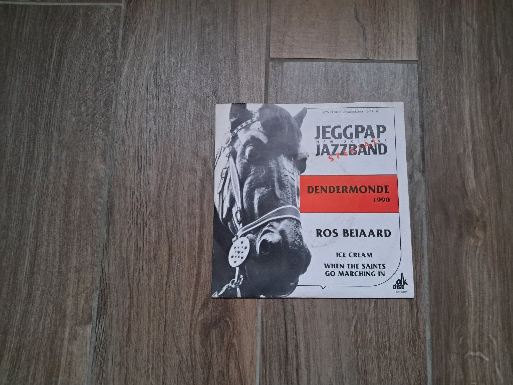 SINGLE " THE JEGGPAP New Orleans JAZZBAND, CD & DVD, Enlèvement ou Envoi, 7 inch, Comme neuf, Jazz et Blues