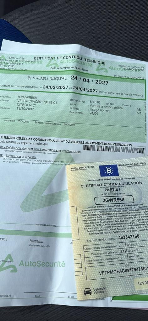 Citroën c1, Autos, Argent ou Gris, Achat, Boîte manuelle, C1