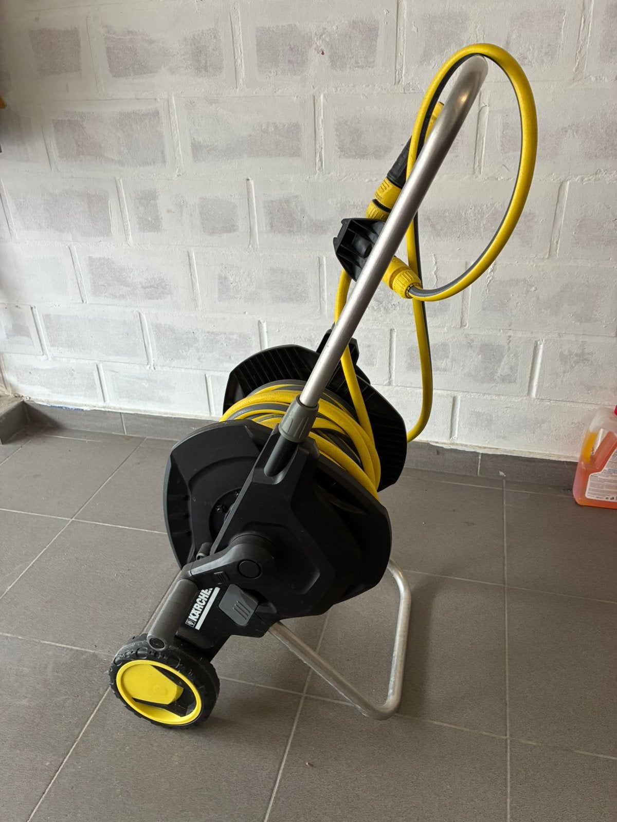 Kärcher tuinslanghaspel op wielen / Kärcher tuinslangenwagen, Ophalen, Zo goed als nieuw, Tuinslanghaspel