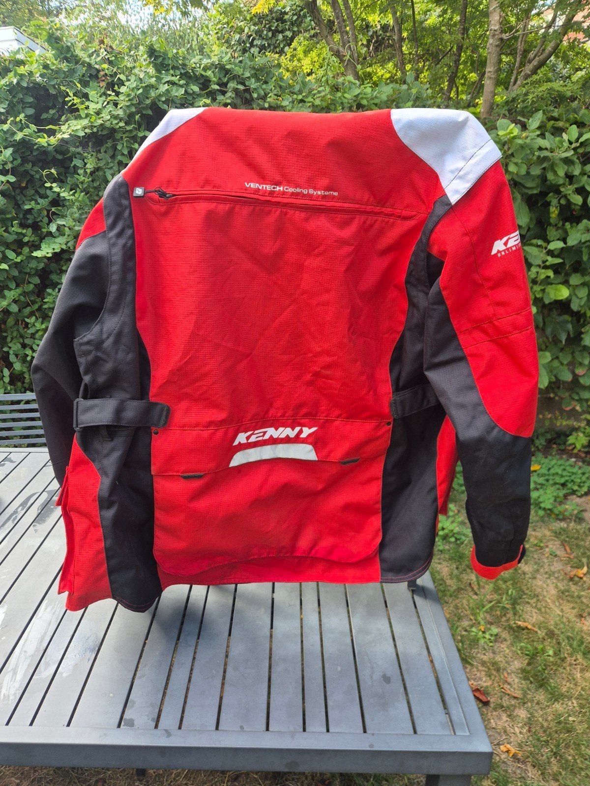 veste moto enduro Kenny Titanium xxxl rouge, Motos, Enlèvement