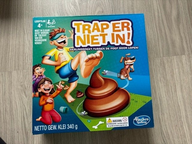 Spel Trap er niet in, Ophalen, Zo goed als nieuw, HASBRO