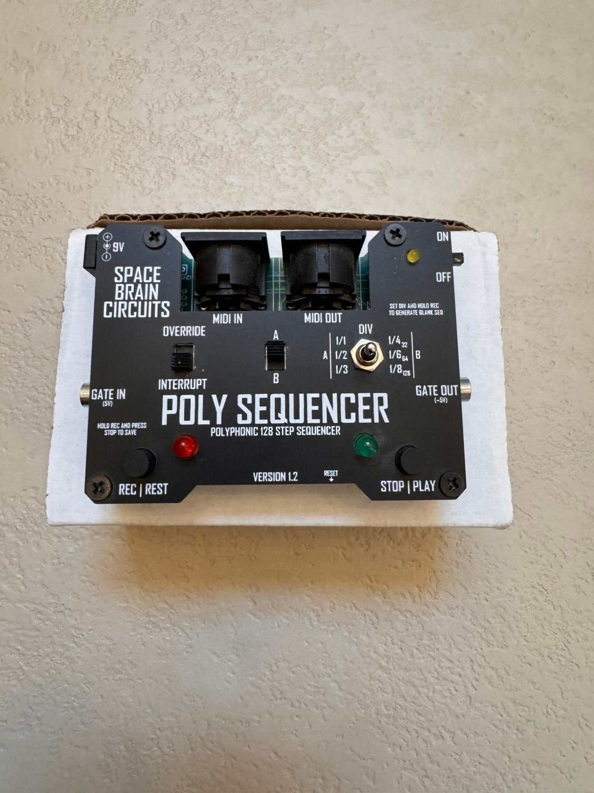 Spacebrain Circuits Poly Sequencer, Musique & Instruments, Équipement Midi, Enlèvement ou Envoi, Comme neuf