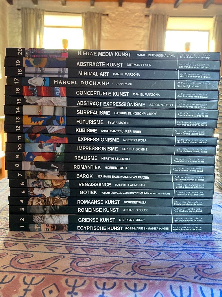 Taschen/De Morgen Kunst 1-20 complet, Livres, Enlèvement, Comme neuf