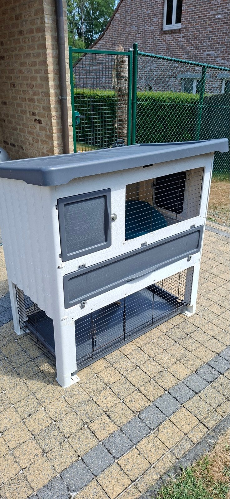 Cage à lapins, 3 étages, feriplast, Enlèvement, Utilisé, Niche
