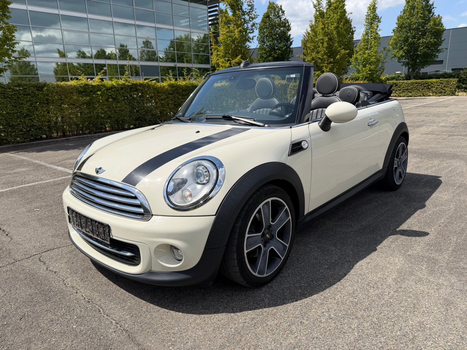 Mini Cooper Cabriolet / 1.6 Benzine Euro 5 / Automaat, Autos, Cuir, Euro 5, Achat, Cabriolet