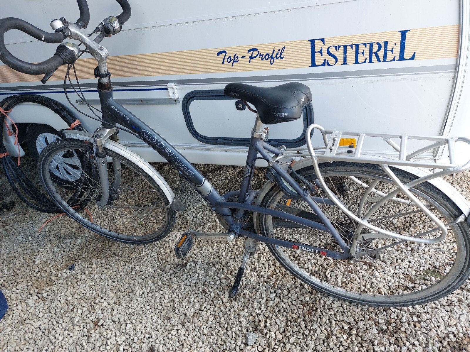 Fiets oxford voor opmaak of onderdelen, Ophalen