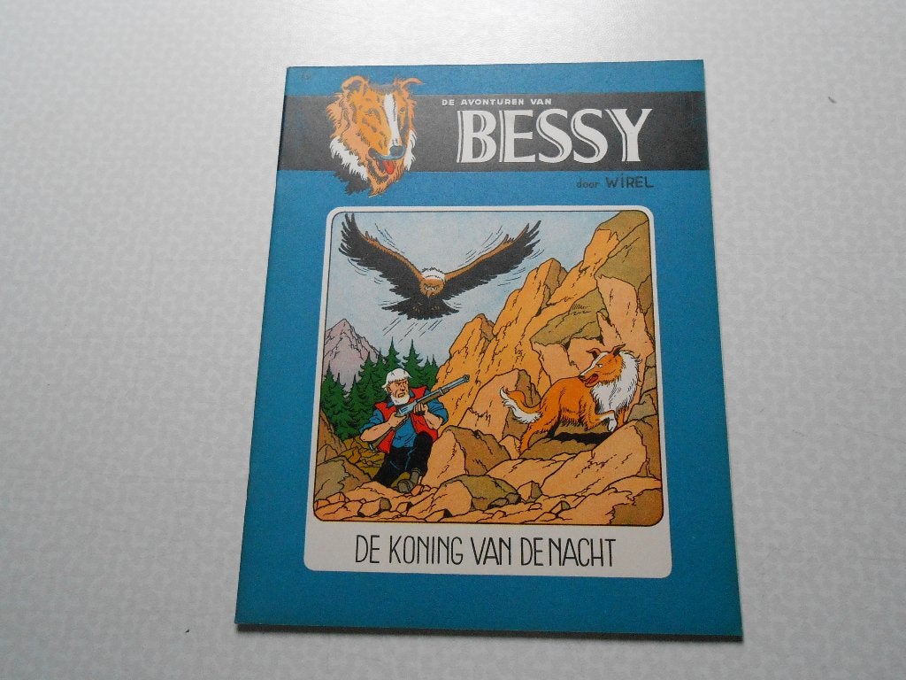 Bessy 19 De koning van de nacht 1957 1 ste druk., Boeken, Stripverhalen, Willy Vandersteen, Eén stripboek, Nieuw, Ophalen of Verzenden