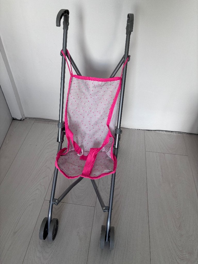 Opvouwbare kinderwagen voor poppen, Ophalen, Zo goed als nieuw, Babypop