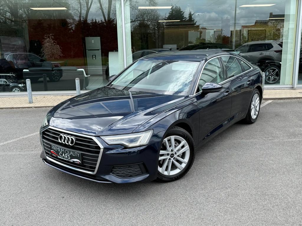 Audi A6 KEYLESS / CARPLAY / LEDER / CAMERA / ZETELVERWARMING, Auto's, Audi, Automaat, 4 deurs, Gebruikt, 4 cilinders