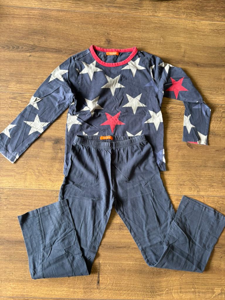 Pyjama lange mouwen, Kinderen en Baby's, Kinderkleding | Maat 128, Ophalen, Gebruikt, Jongen of Meisje, Setje