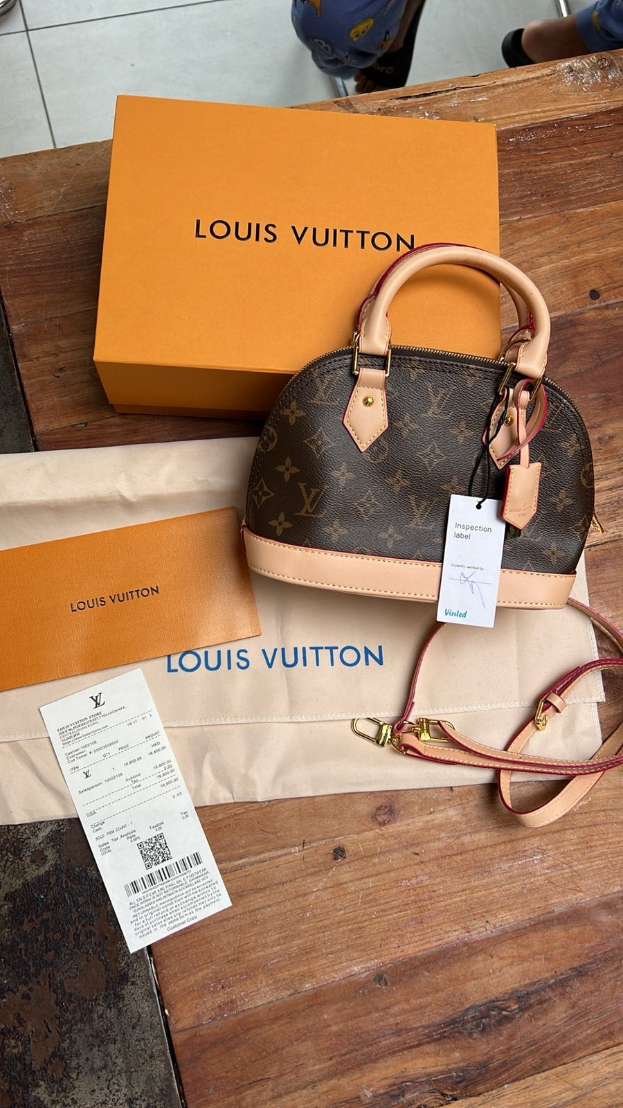 Louis Vuitton Palma bb-tas, Ophalen of Verzenden, Nieuw, Bruin, Handtas