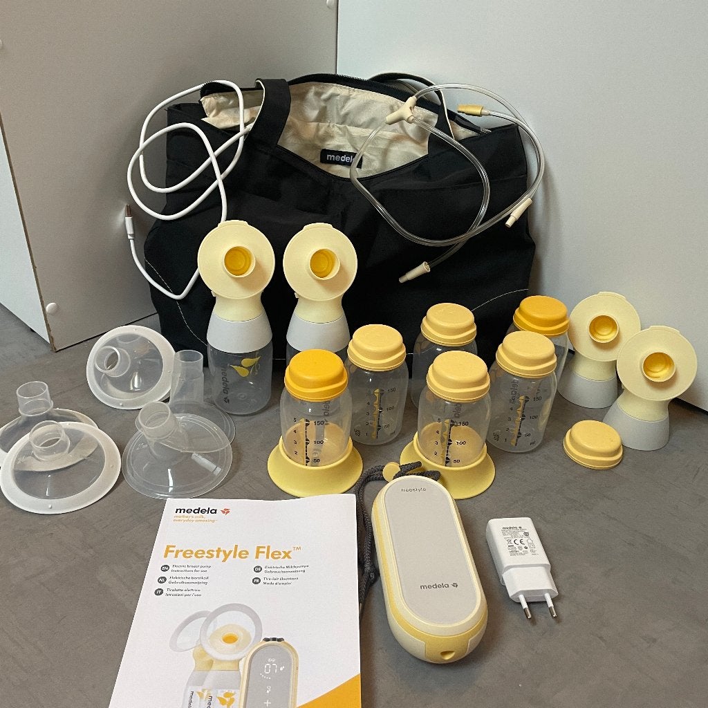 Medela Freestyle Flex borstkolf – complete set, Enfants & Bébés, Aliments pour bébé & Accessoires, Utilisé, Tire-lait, Enlèvement