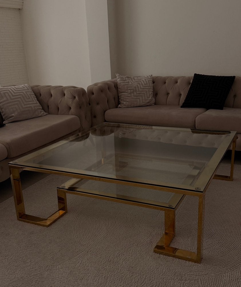 Salontafel van Kare Design, Ophalen, Gebruikt, Glas, Modern