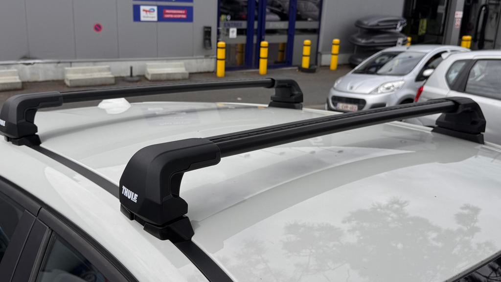 Barres de toit Thule Wingbar Edge aérodynamiques, Ophalen, Zo goed als nieuw