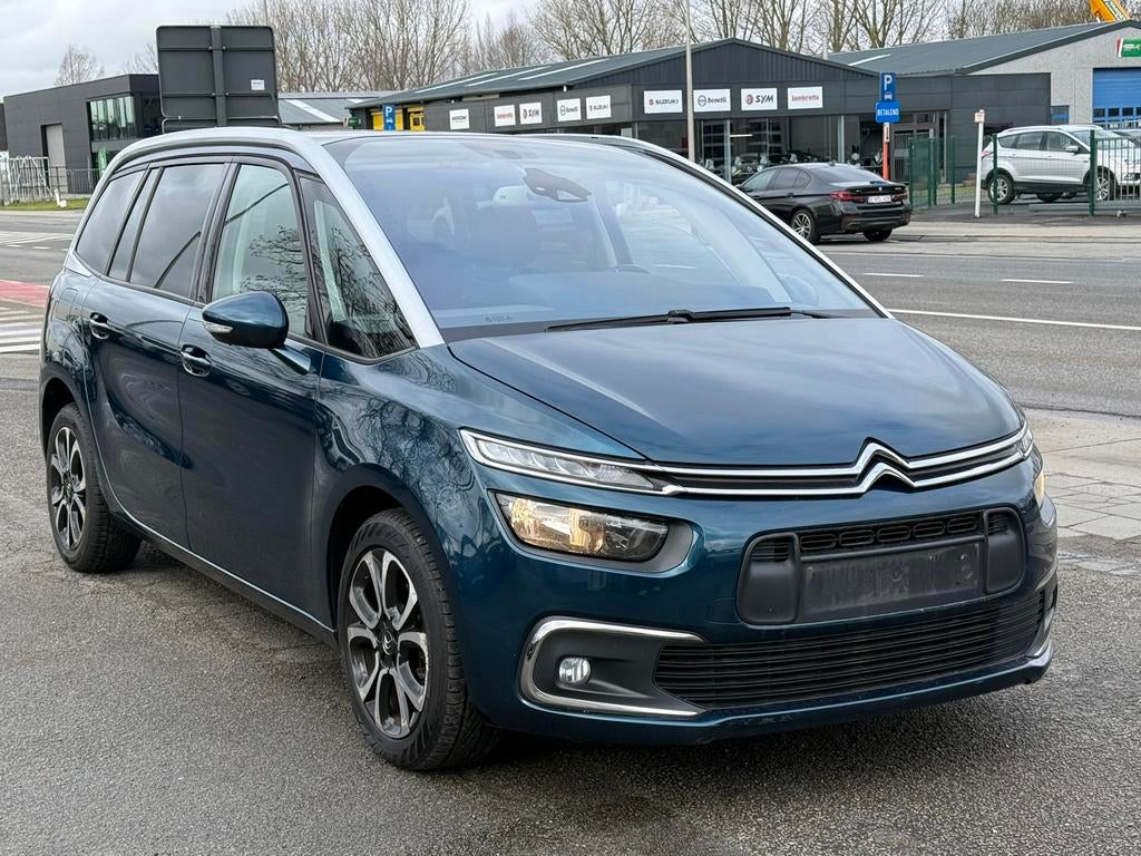 Citroën C4 Spacetourer 1.5d Automaat 2020, Auto's, Euro 6, Blauw, Bedrijf, Diesel