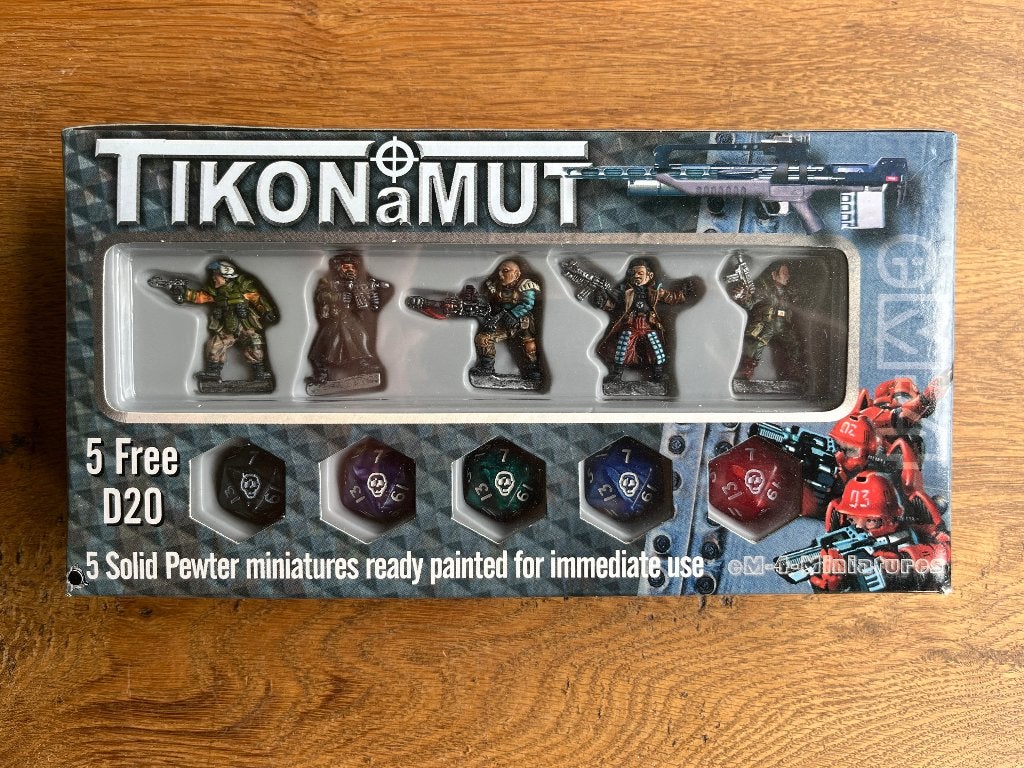 Tikonamut prepainted miniatures nieuw (1), Enlèvement ou Envoi, Neuf
