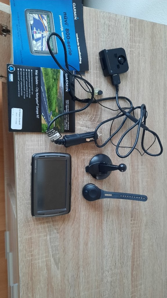 garmin, Ophalen, Gebruikt