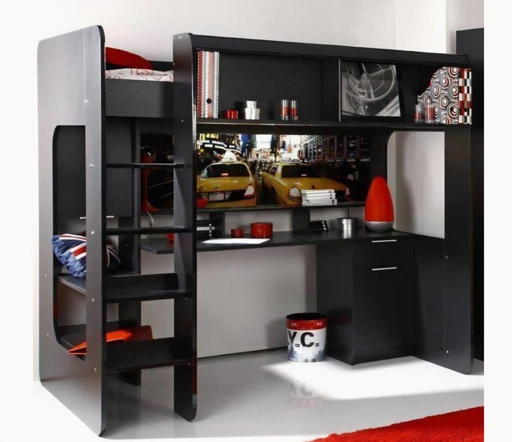 Parisot Hi-Tech NY taxi - Hoogslaper - 117x204cm, Ophalen