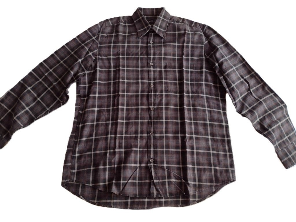 Chemise classique Hugo Boss — Taille 4 - L, Vêtements | Hommes, Chemises, Porté, Tour de cou 41/42 (L), Autres couleurs, Enlèvement ou Envoi