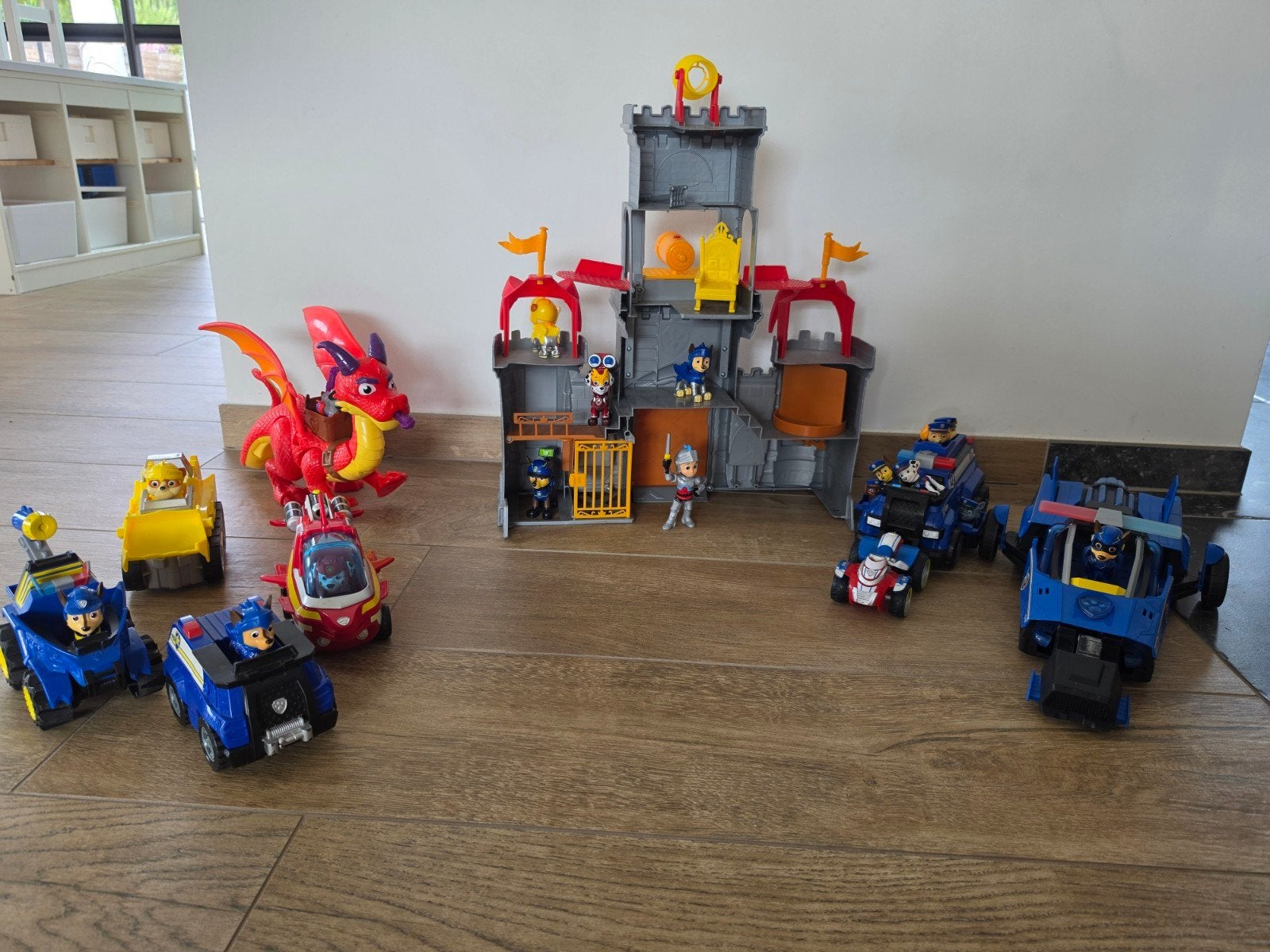 Groot lot paw patrol, Enlèvement