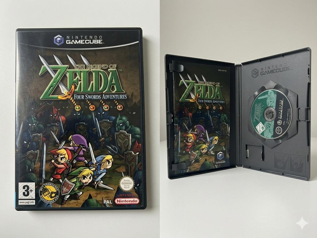 La légende de Zelda : Quatre épées - GameCube - CIB PAL, Consoles de jeu & Jeux vidéo, Enlèvement ou Envoi, Comme neuf