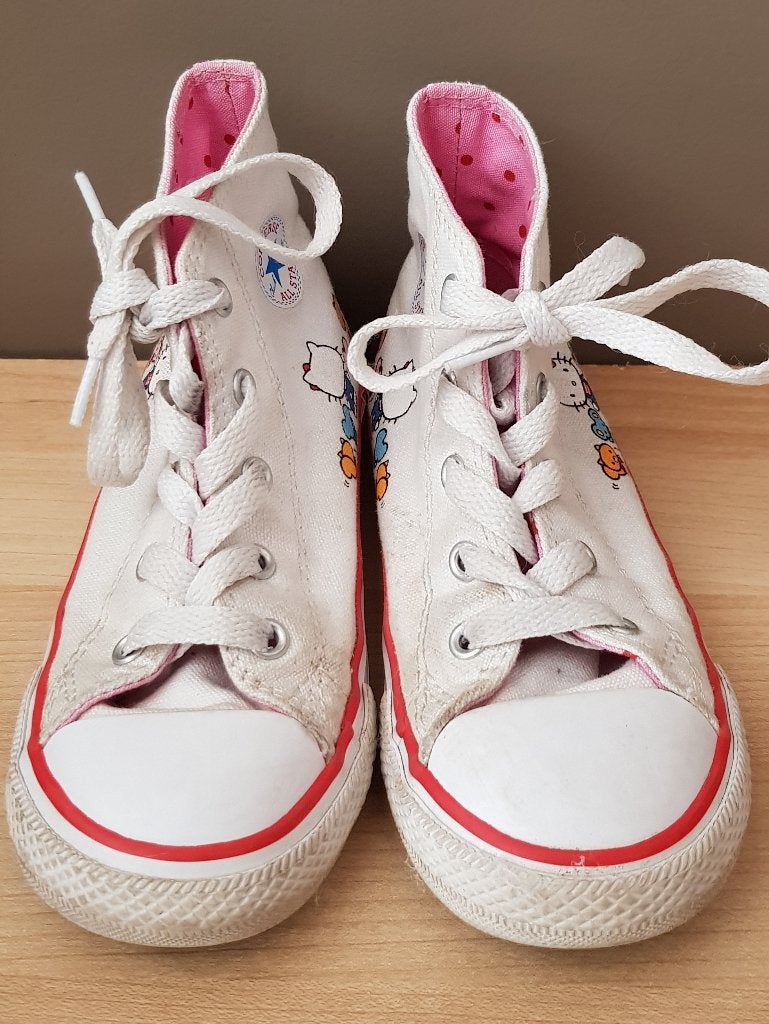 Converse All Stars wit Hello Kitty 26, Enlèvement ou Envoi, Converse all star, Utilisé, Chaussures