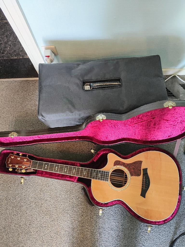 Taylor 814c, Musique & Instruments, Enlèvement, Comme neuf, Guitare Western ou Guitare Folk, Avec valise