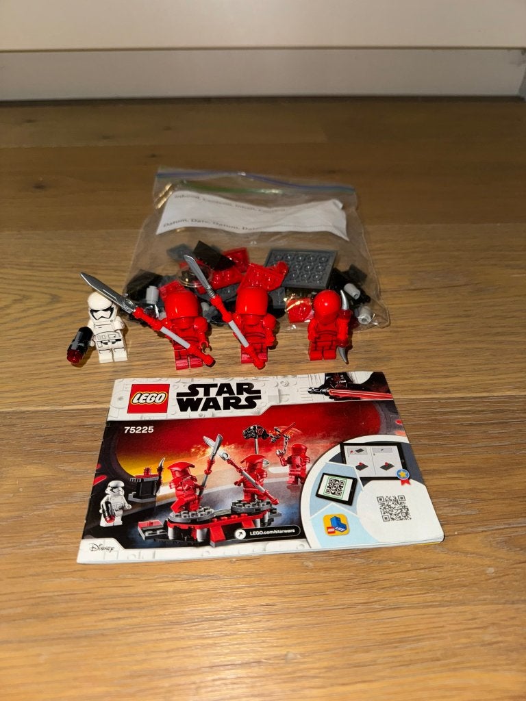 Lego Star Wars 75225 Elite Praetorian Guard Battle Pack, Lego, Ensemble complet, Instructions incluses, Utilisé