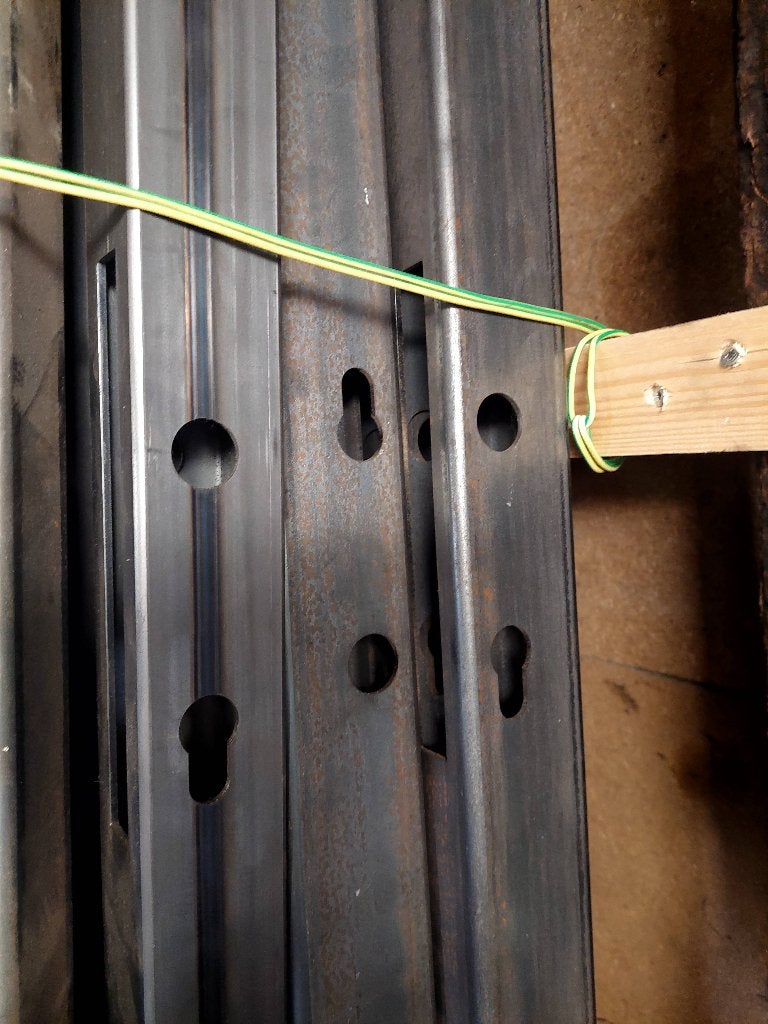 Metalen kokers slot koker, Ophalen of Verzenden, Nieuw, IJzer