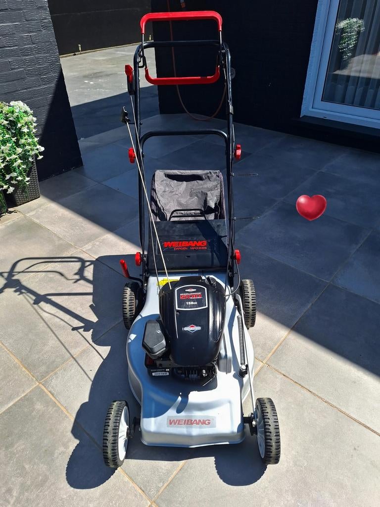 Weibang zelftrekk. Brigs and Stratt. motor TOPstaat!! 5,5pk, Ophalen, Opvangbak