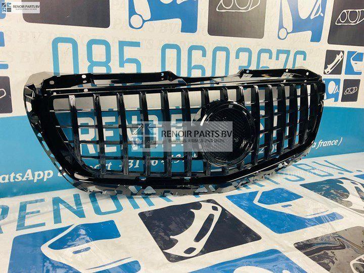 W906 GT GRILL MERCEDES SPRINTER FACELIFT BLACK PANAMERICANA, Gebruikt, -, -, 6 maanden garantie
