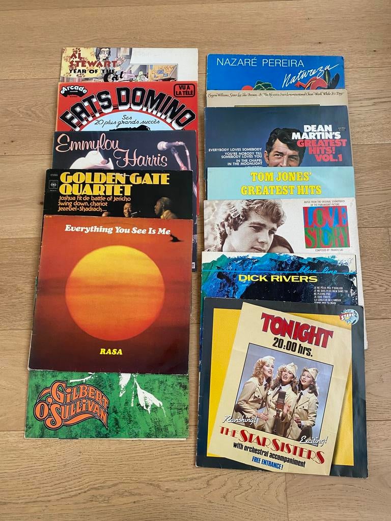 Disques 33 tours, Enlèvement, Utilisé