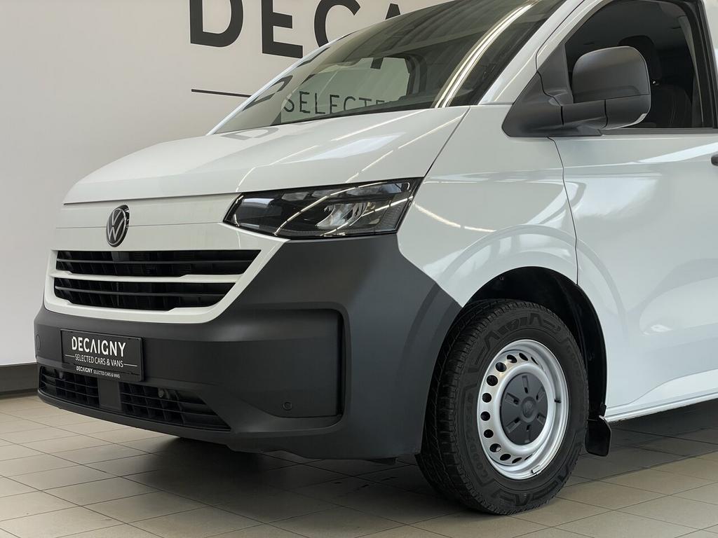 Volkswagen T7 Transporter Dub Cab 2.0TDI 150PK *Camera*App, Autos, Achat, Euro 6, Entreprise, Noir