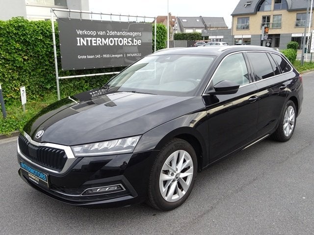 Octavia break Style e-Tec Mild Hybrid,Bj 2022+Navi/Carplay, Auto's, Skoda, Stof, Zwart, 5 deurs, Hybride Elektrisch/Benzine