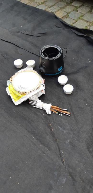 fondue  op stroom, Enlèvement, Utilisé